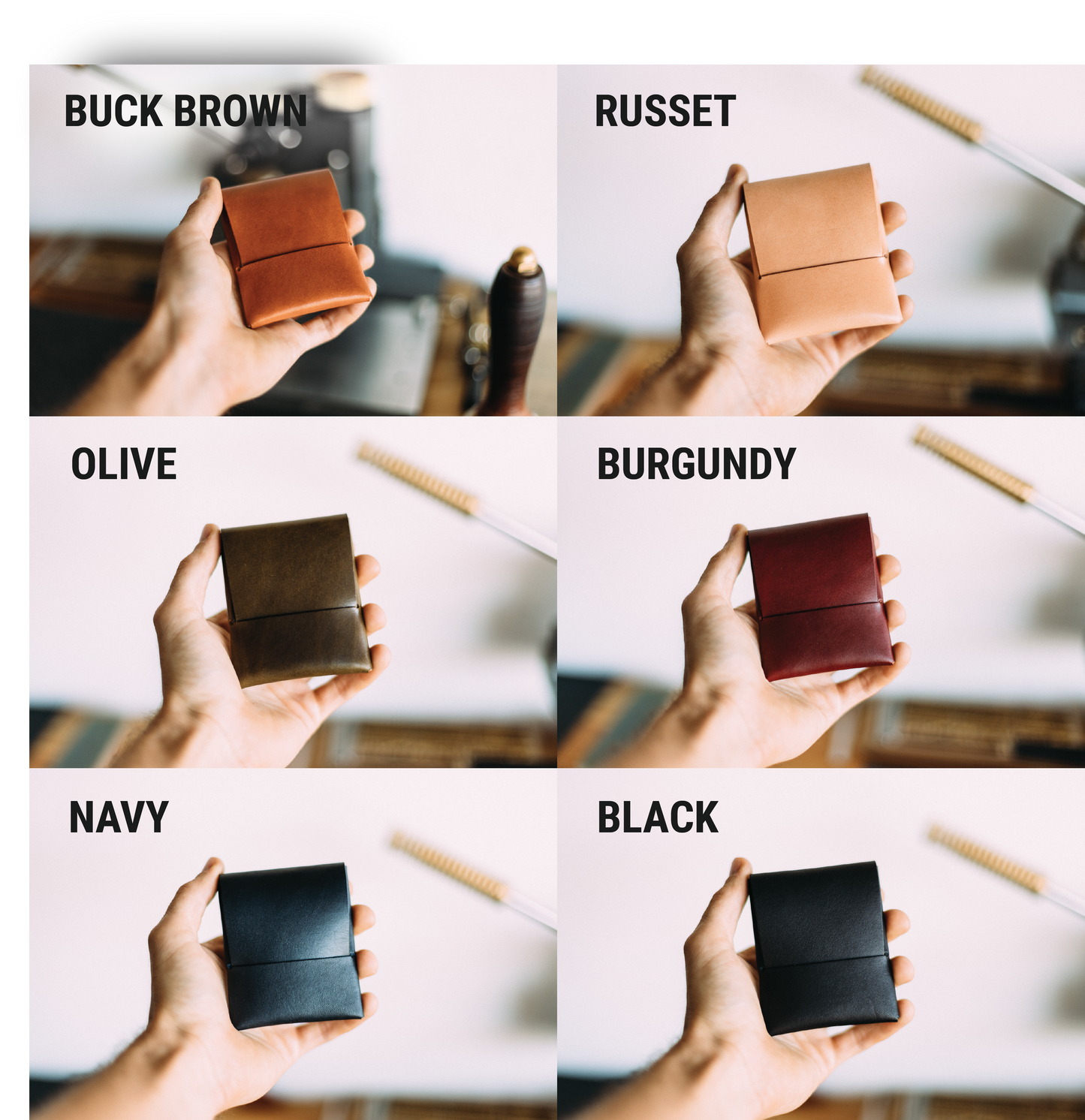 The Franklin Full-Grain Leather Wallet — Slim, Lifetime Guarantee