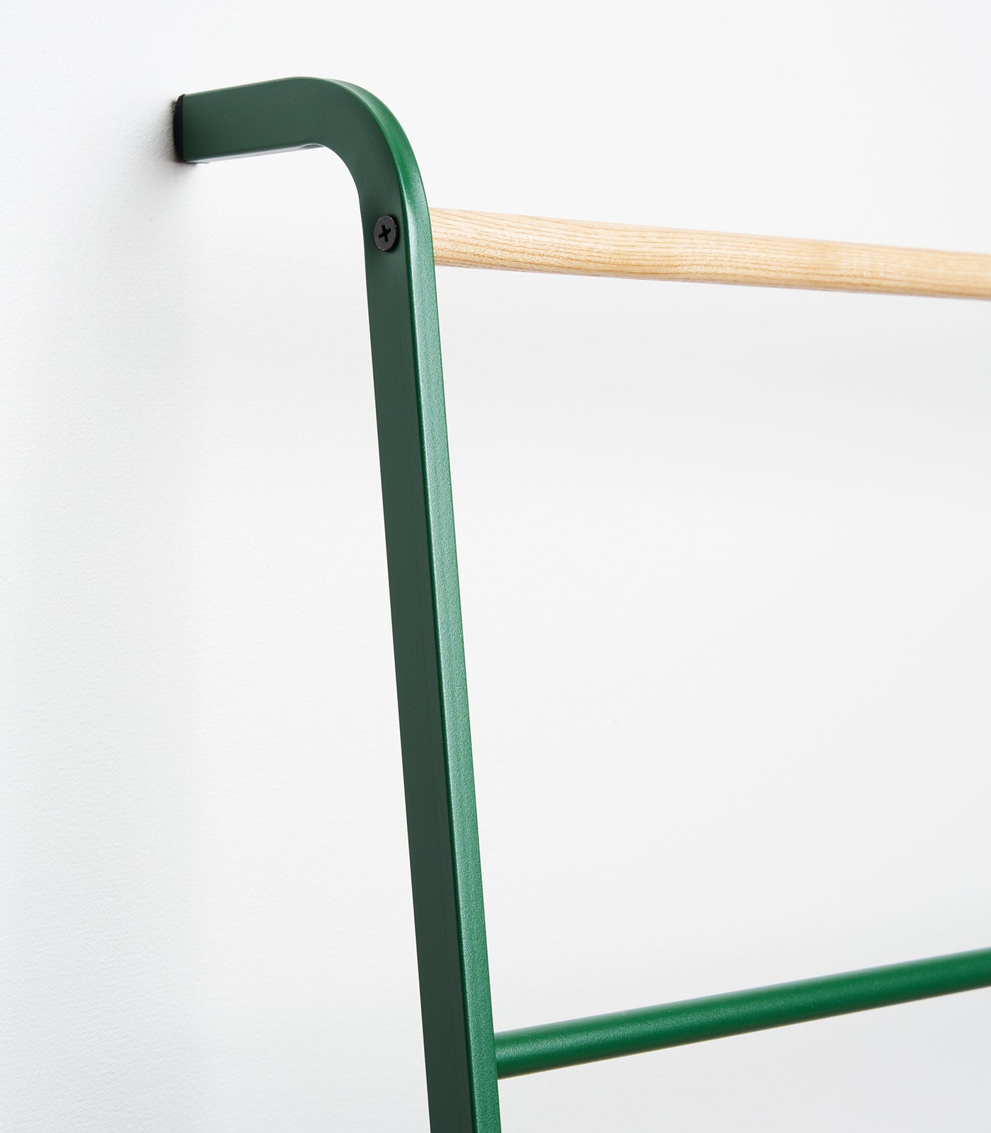 "63” Leaning Steel Storage Ladder – Limited Forest Green Edition