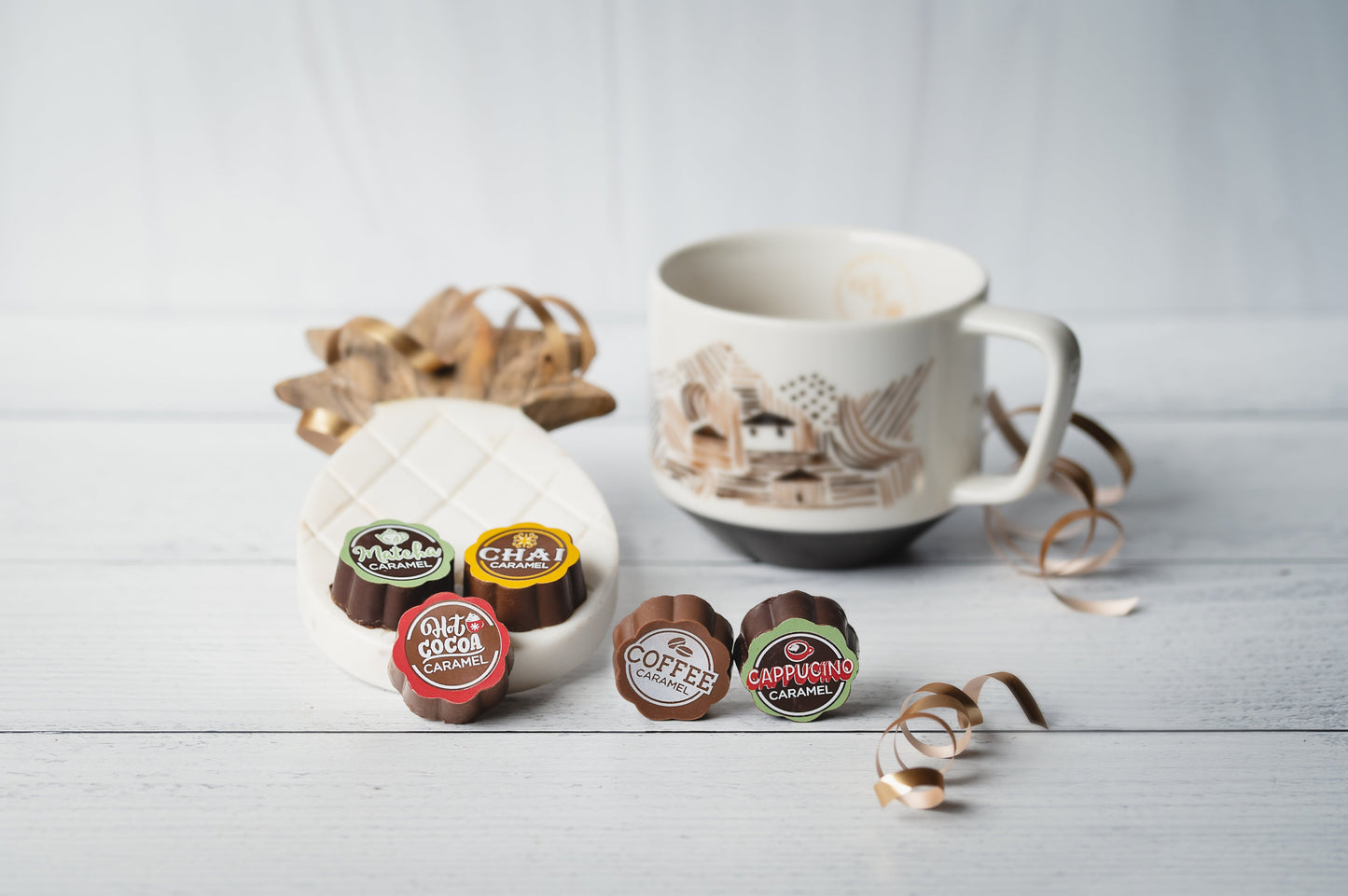 Coffeehouse Caramel Chocolates Assortment for Giftable Indulgence