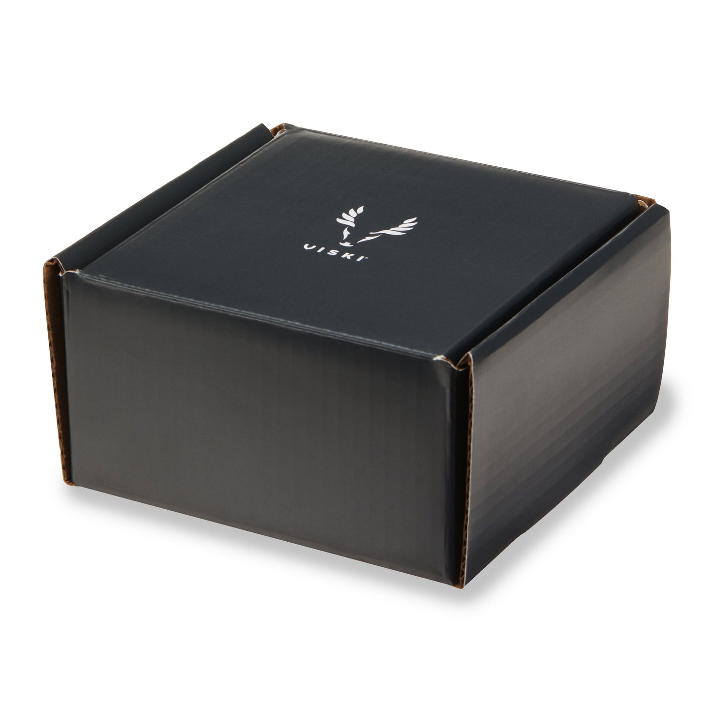 Gift box packaging with copita glass visible