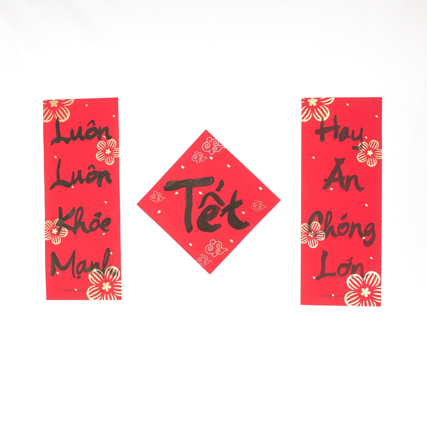 Lunar New Year Calligraphy Craft Kit for Kids and Family Fun