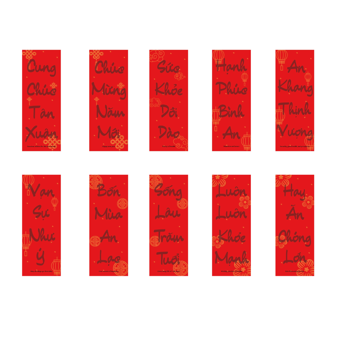 Lunar New Year Calligraphy Craft Kit for Kids and Family Fun