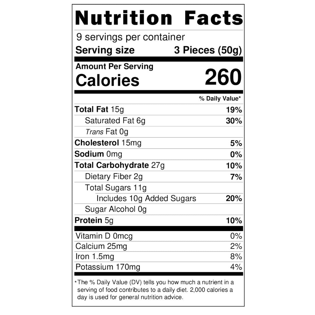 Nut Baklava Gift Box — 40-Piece Assorted Snacklava Sampler