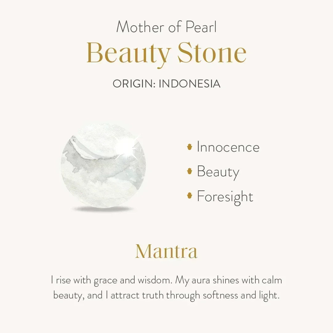 Spirit’s Transformation Multi-Symbol Layered Mother-of-Pearl Necklace
