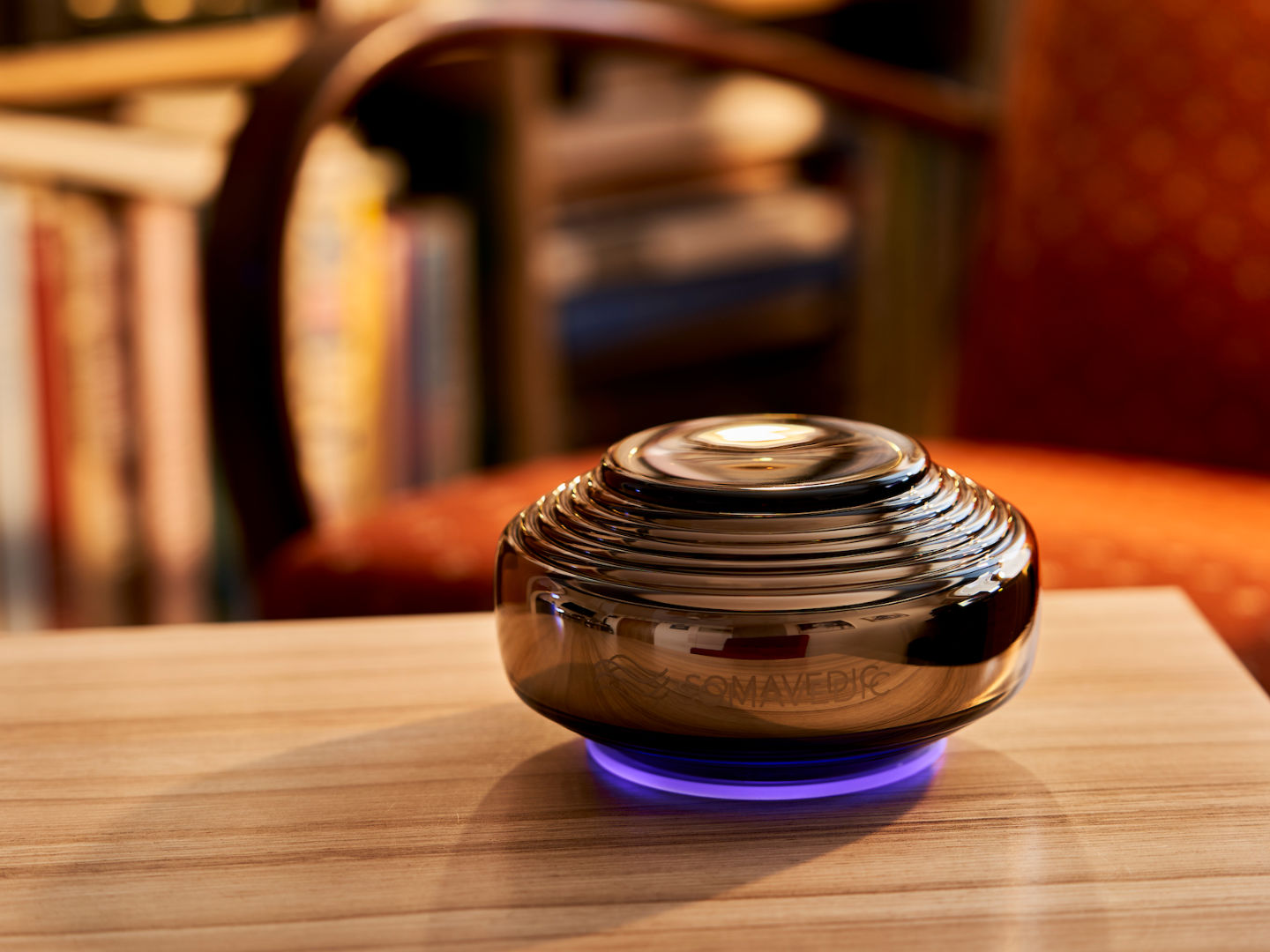 Anthracite Somavedic Harmonizer — High-Carbon Grounding & Chemical Shi