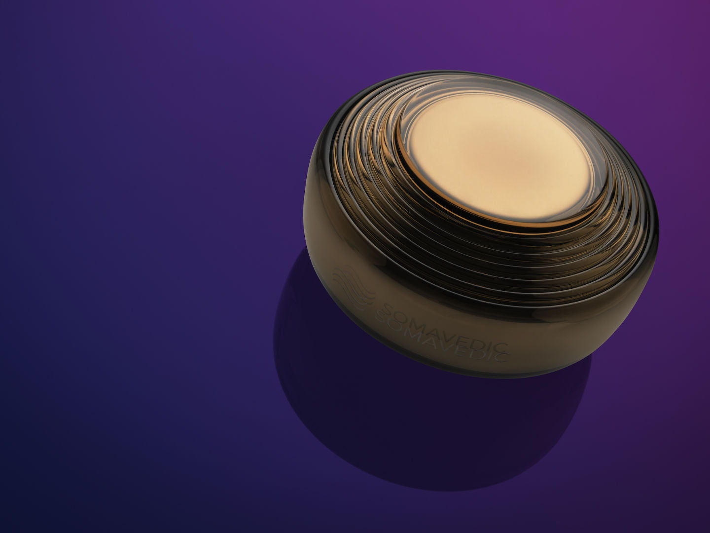 Anthracite Somavedic Harmonizer — High-Carbon Grounding & Chemical Shi