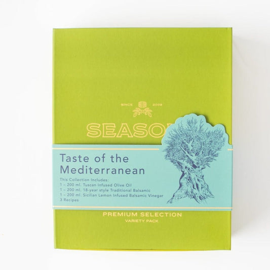 Taste of the Mediterranean Olive Oil and Vinegar Gift Set