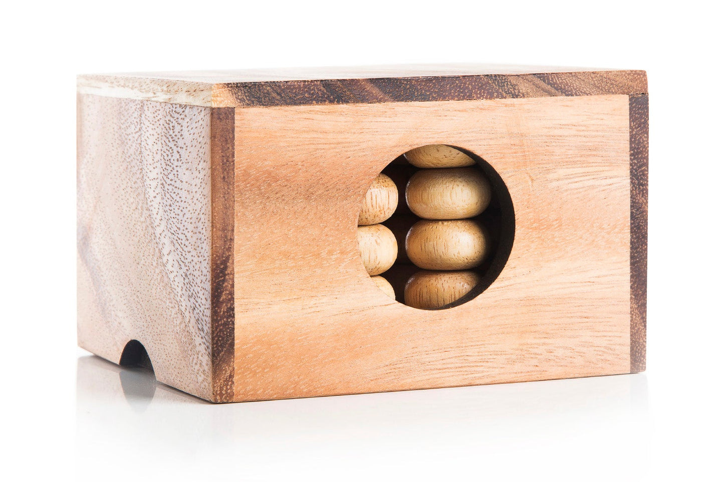 3D Connect Four Strategy Game — Wooden 4×4×4 Grid