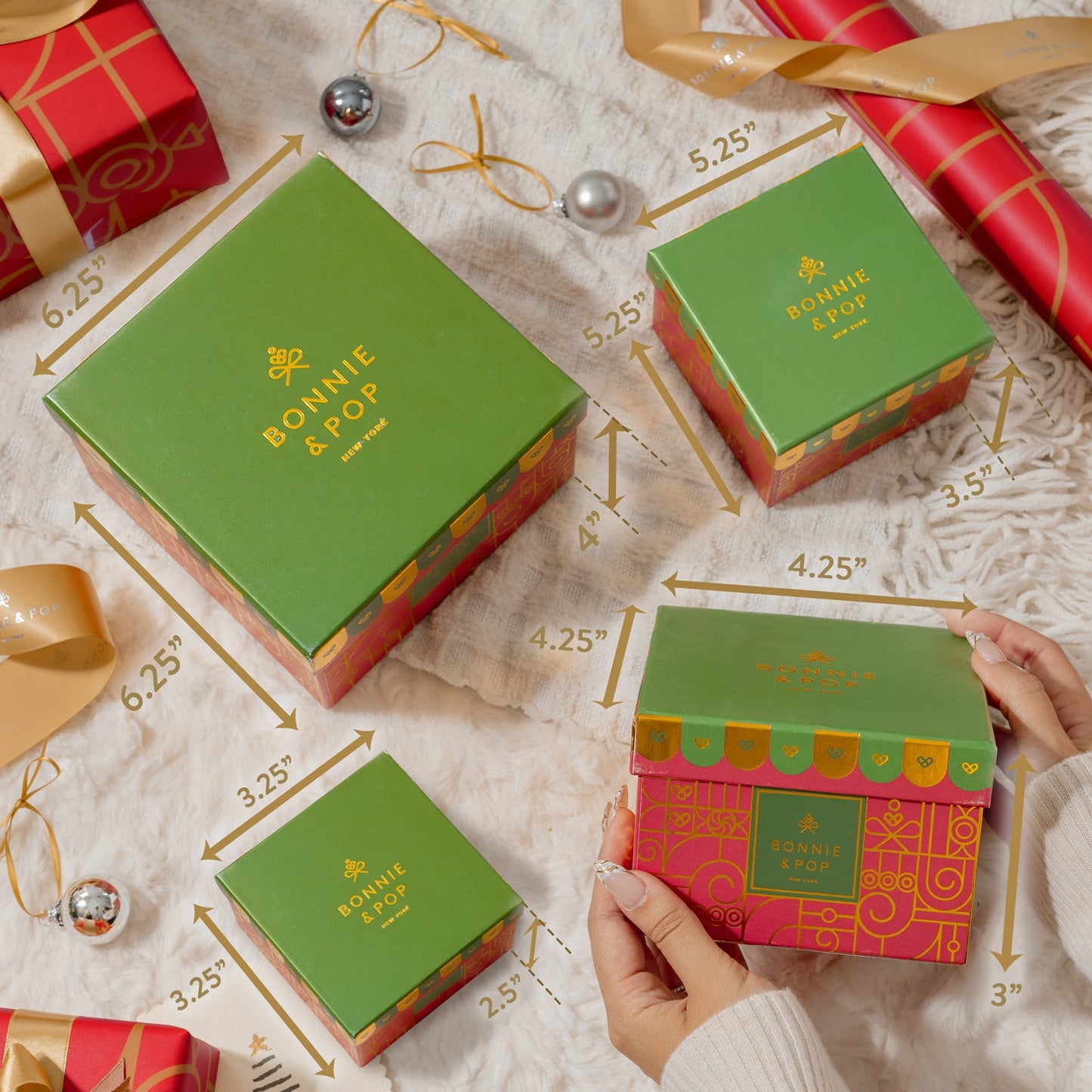 Three-Tier Holiday Chocolate Tower – Assorted Treats