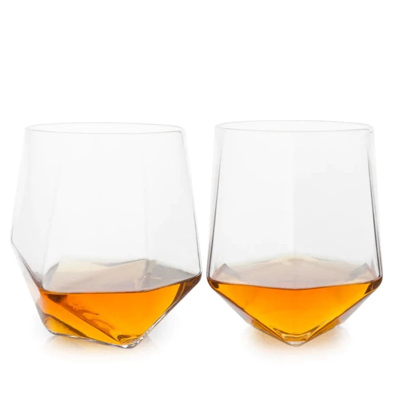 Viski Seneca Crystal Glasses on GiftSuite.com