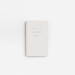 Embossed Pocket Notebook