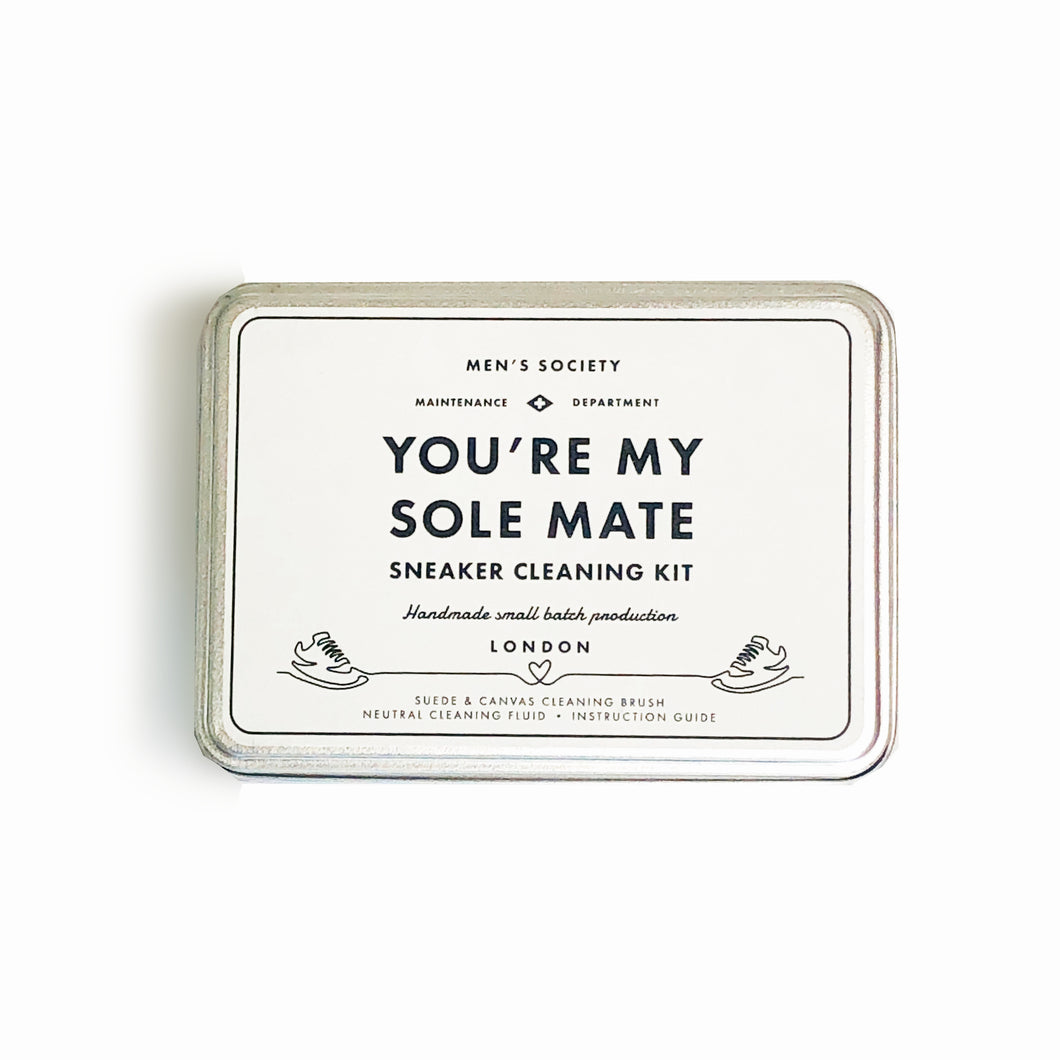 Men's Society: You're My Soul Mate Sneaker Cleaning Kit