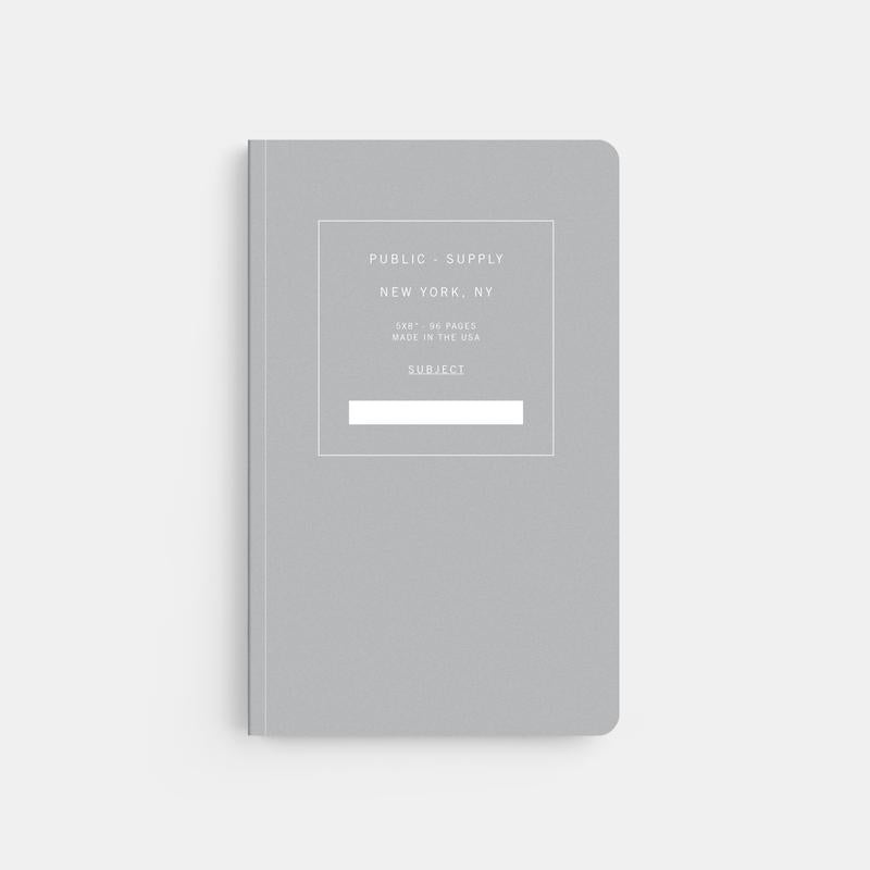 Grey Office Notebook