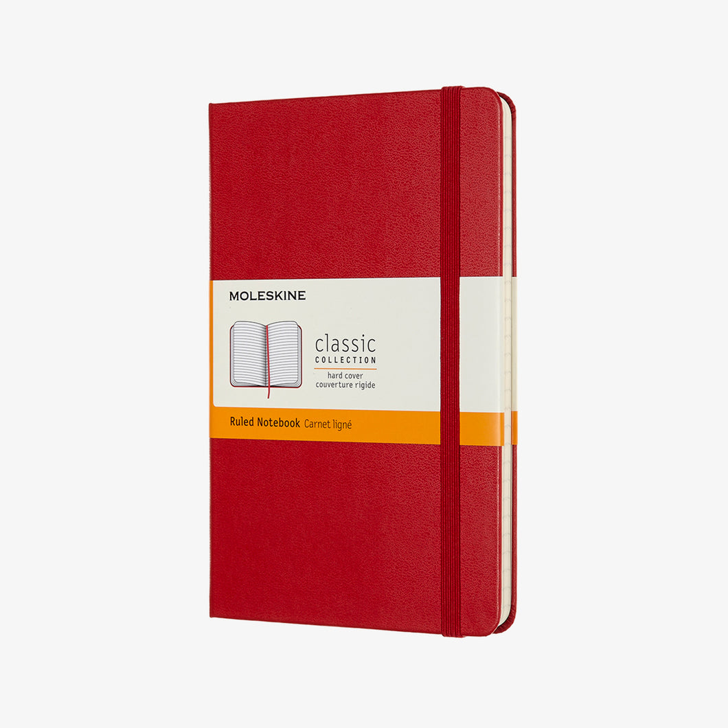 Classic Hardcover Notebook - Red