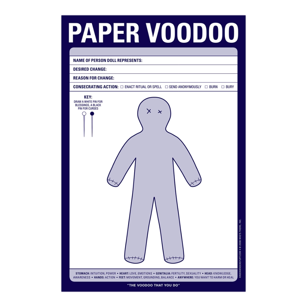 Paper Voodoo Pad