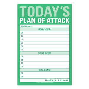 Today's Plan of Attack Sticky Notes on GiftSuite.com