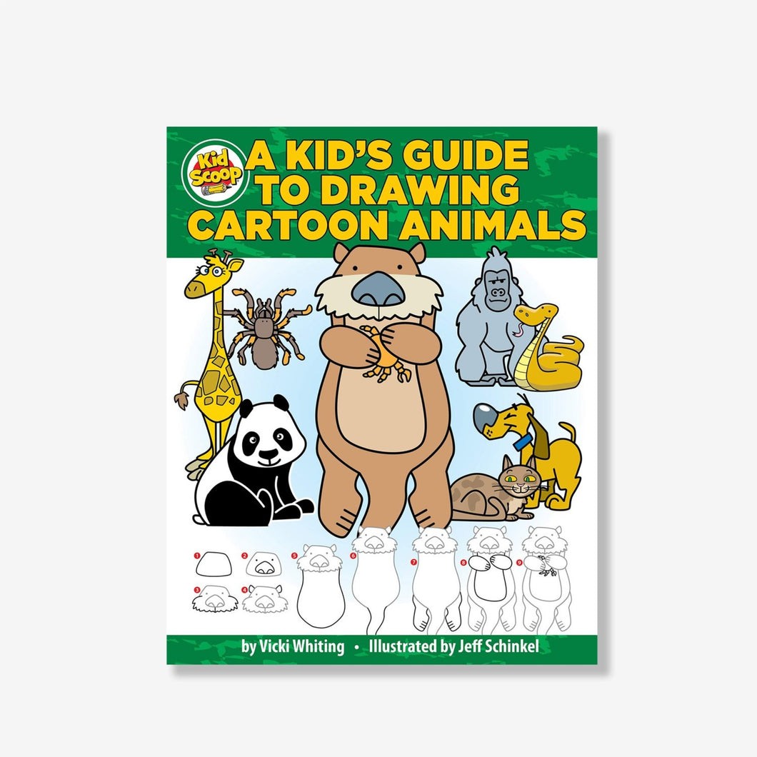 A Kids Guide To Drawing Cartoon Animals