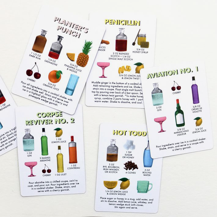 The Cocktail Deck - Recipe Cards