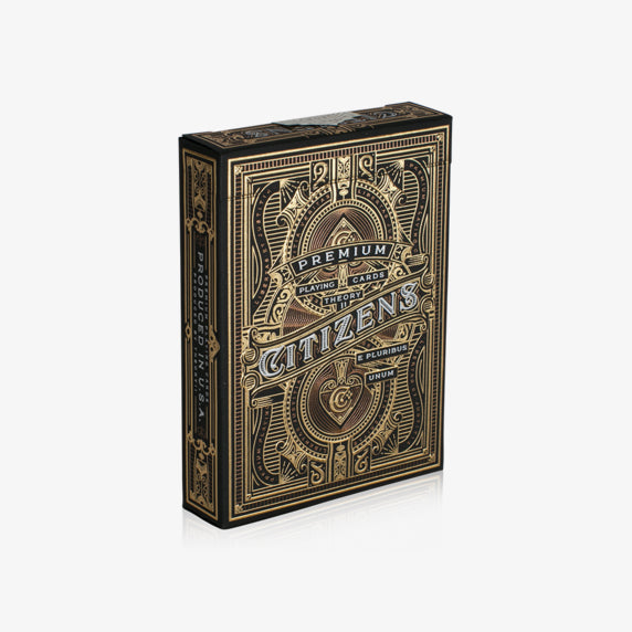 Citizens Gold Foil Playing Cards